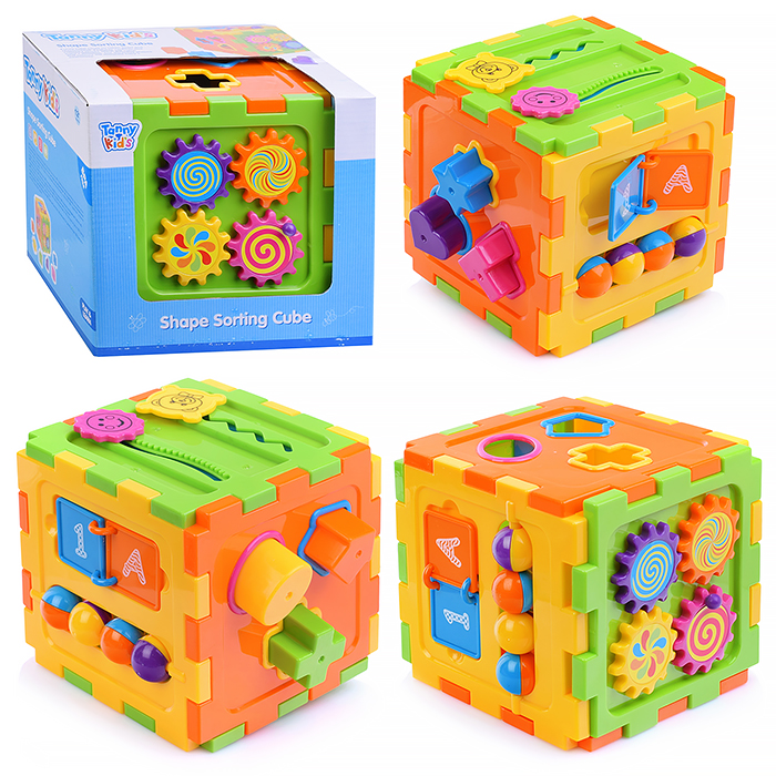 Развивающий кубик в коробке