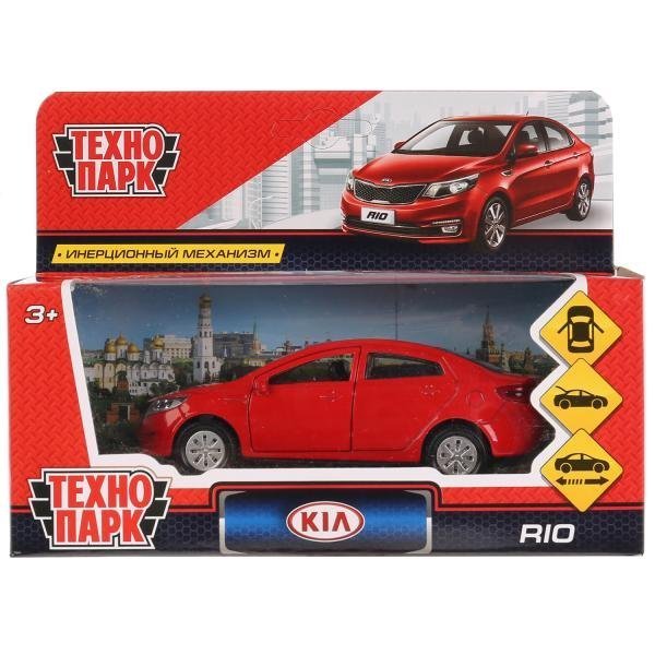 Модель KIA RIO красный
