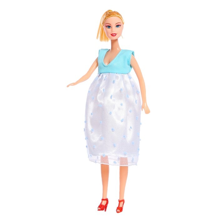Кукла-модель беременная «Лиза» в платье