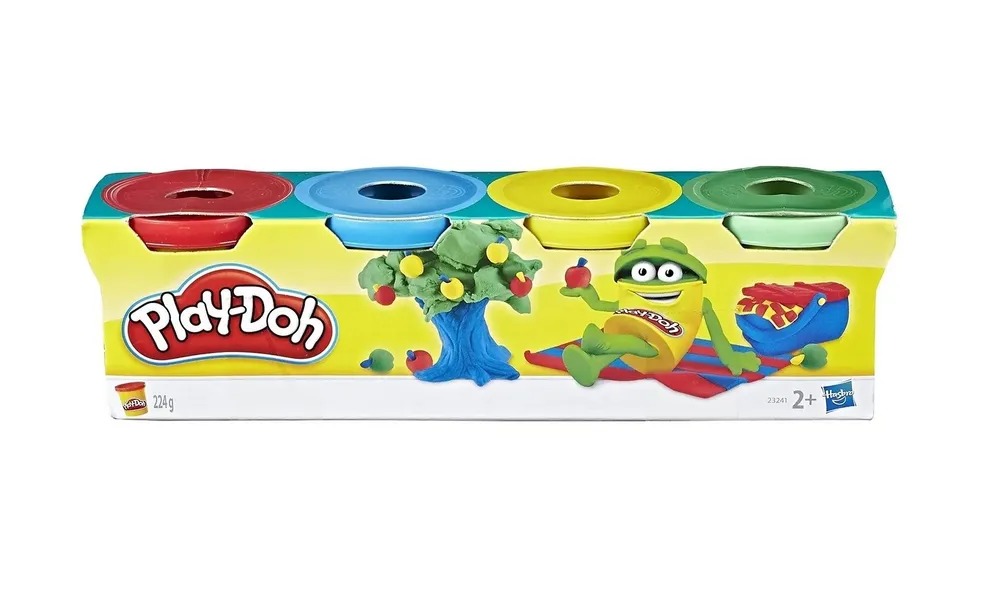 Набор пластилина Play-Doh 4 мини-баночек