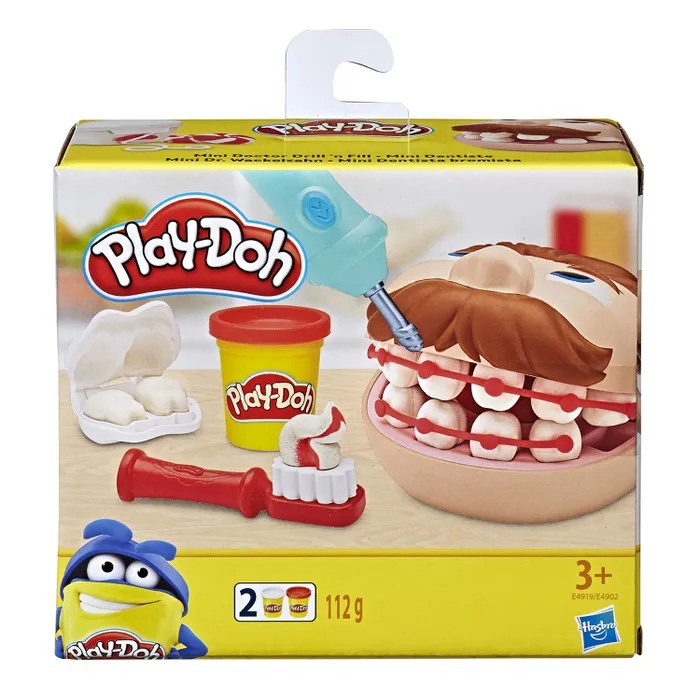 Play-Doh Игровой набор для лепки мини Зубастик E4902/E4919