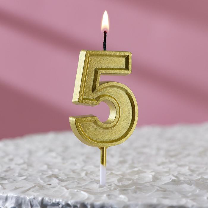 Свеча в торт цифра 