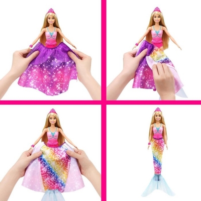 Кукла «Барби Дримтопия Принцесса», 2в1