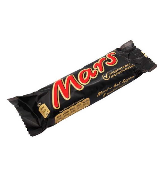 Батончик шоколадный Mars, 50г