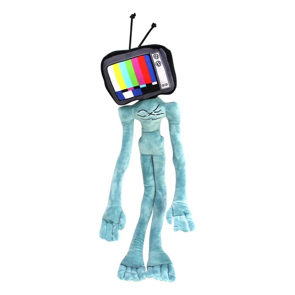 Мягкая игрушка  Телевизороголовый, 55 см, цвет голубой
